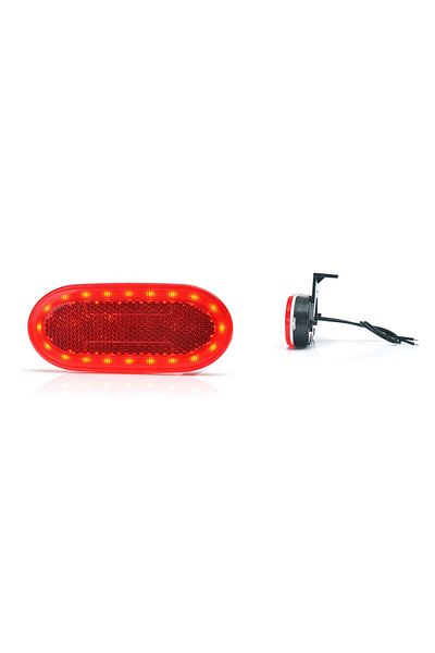 WAS LAMPA GABARIT LED 1387 W197, 12V-24V, POZITIE ROSU WAS