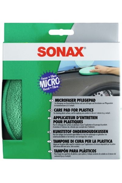 Sonax PAD DIN MICROFIBRA PENTRU INTRETINEREA MATERIALELOR PLASTICE SONAX