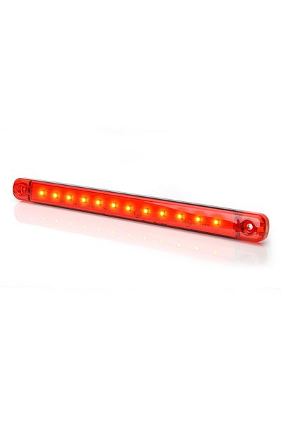 WAS SIDE LIGHT LED 721 W97.5, 12V-24V, RED POSITION WAS