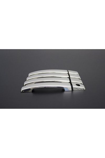 CED AUTO TRADE Set ornamente cromate manere portiere compatibile NISSAN NAVARA D40 2006-2015