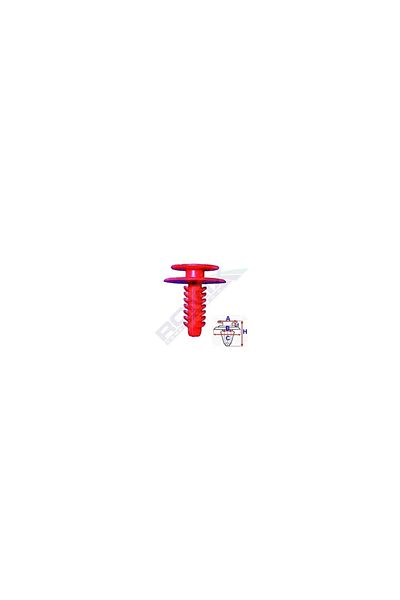 ROMİX Clips Tapiterie Pentru Alfa Romeo/ Fiat/Lancia 5.5X20.8Mm - Rosu Set 25 Buc