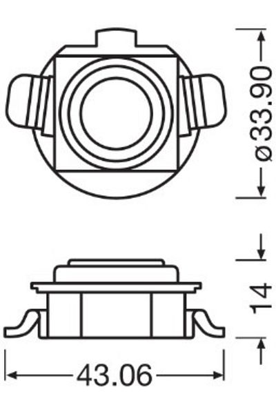 Osram Adaptor Bec H7 Led Mercedes, Opel, Vw Osram