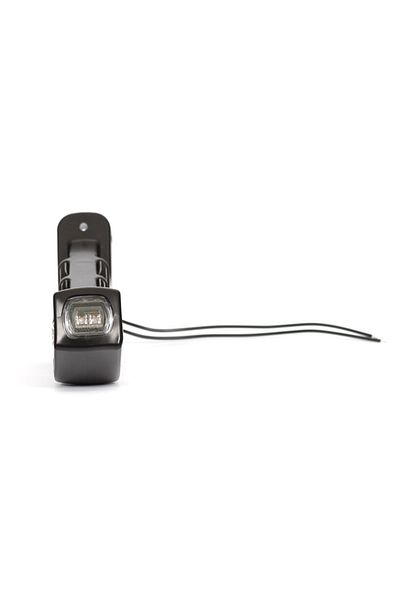 WAS LED SIDE LIGHT WITH ARM 238L W48, 12V-24V, WHITE / RED / ORANGE POSITION LEFT WAS