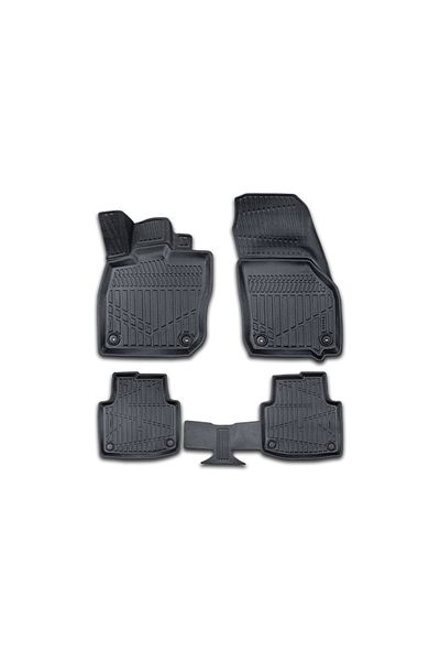 CED AUTO TRADE Set covorase auto cauciuc VW PASSAT B9 2023->, forma tavita 3D