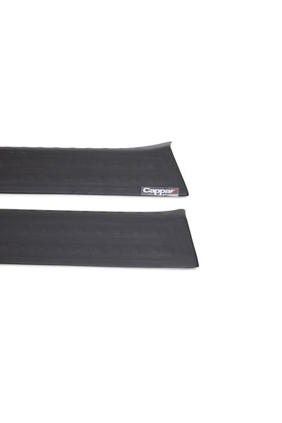 CED AUTO TRADE Set of 2 plastic sill protectors compatible with VW T5 Transporter Caravelle Multivan 2009-2014