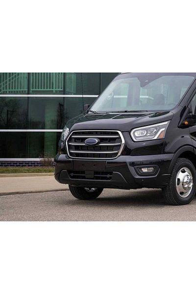 CED AUTO TRADE Set 4 ornamente inox grila Ford Transit 2019->