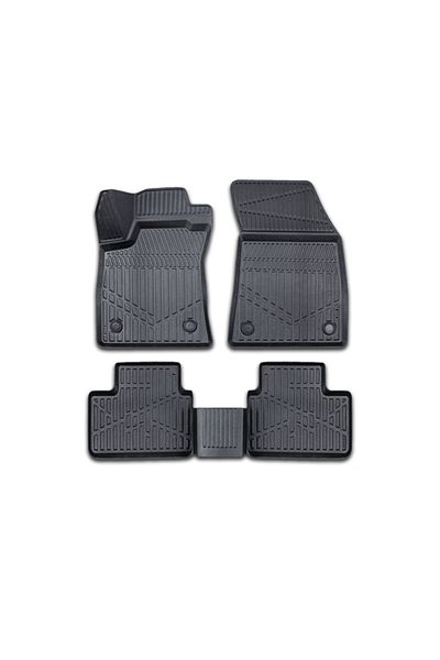 CED AUTO TRADE Set covorase auto cauciuc Renault Megane 4 IV 2016-2021, forma tavita 3D