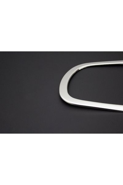 CED AUTO TRADE Stainless steel headlight trims compatible with VW Passat B8 2015-2019