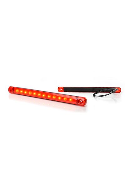 WAS SIDE LIGHT LED 721 W97.5, 12V-24V, RED POSITION WAS