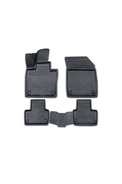 CED AUTO TRADE Set covorase auto cauciuc VOLVO XC60 2017->, forma tavita 3D