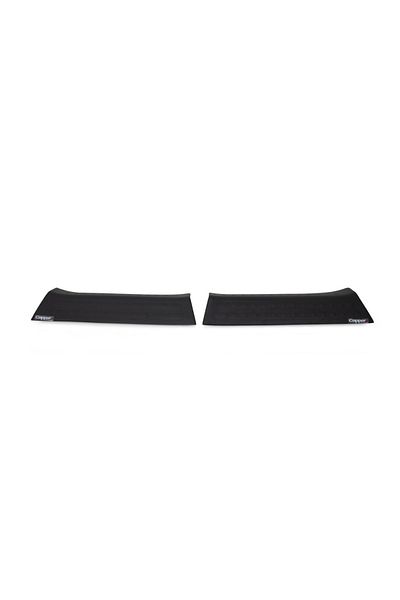 CED AUTO TRADE Set 2 protectii praguri din plastic compatibil cu VW T5 Transporter Caravelle Multivan 2003-2009