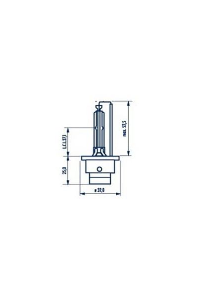 Narva BEC XENON 85V D2S 4000 K NARVA