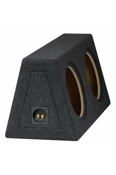 CED AUTO TRADE Carcasă universală pentru subwoofer, 2 x 250 mm, 2 x 20L - COD C1020x2