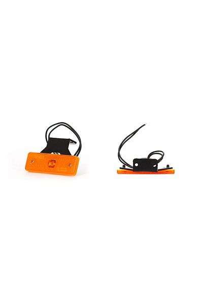 WAS SIDE LIGHT LED 217Z W44, 12V-24V, ORANGE POSITION WAS