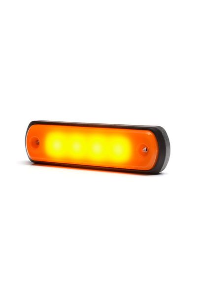 WAS LAMPA GABARIT LED 1341 W189N, 12V-24V, POZITIE PORTOCALIU WAS