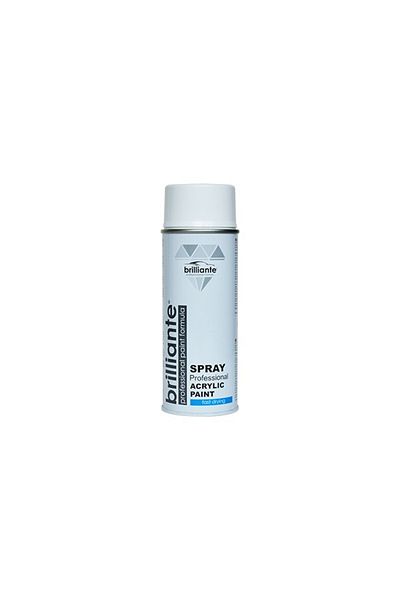 BRILLIANTE TRAFFIC WHITE SPRAY PAINT (RAL 9016) 400 ml BRILLIANT