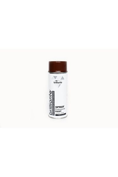 BRILLIANTE SPRAY PAINT WALNUT BROWN (RAL 8011) 400ml BRILLIANTE