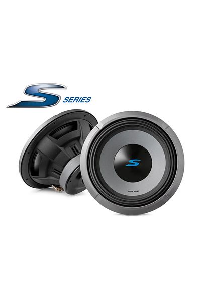 Alpine Difuzor subwoofer auto Alpine S2-W12D4, 30 cm, 1800W RMS, 4 ohmi