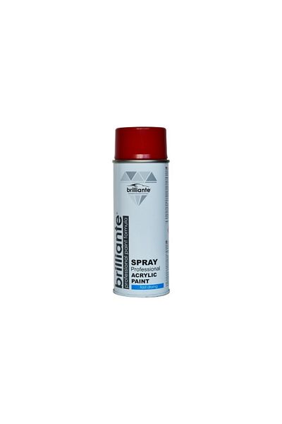 BRILLIANTE VOPSEA SPRAY ROSU CARMIN (RAL 3002) 400 ml BRILLIANTE