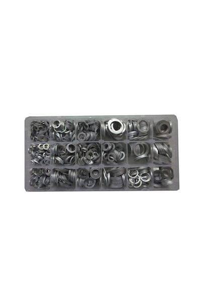 JBM 18 ALUMINUM WASHER KIT 900 PIECES JBM