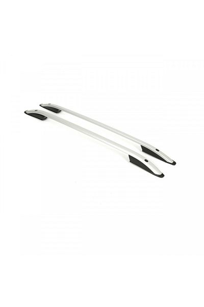 CED AUTO TRADE Premium longitudinal bars compatible with FORD KUGA 2013-2018, silver color, aluminum