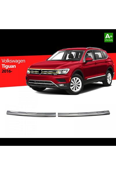 CED AUTO TRADE Set of 2 VW Tiguan II Grille Stainless Ornaments 2016->
