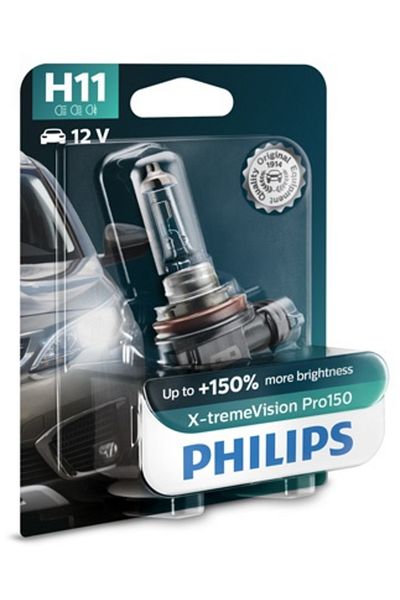 Philips BEC FAR H11 12V 55W X-TREME VISION PRO150 (blister) PHILIPS