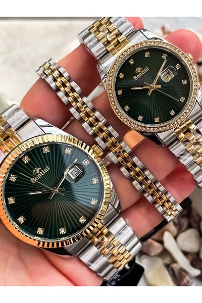 Bentini New Season Steel Lover's Watch Men's Watch Women's Men's Watch Couple Watch Valentine's Day Gift