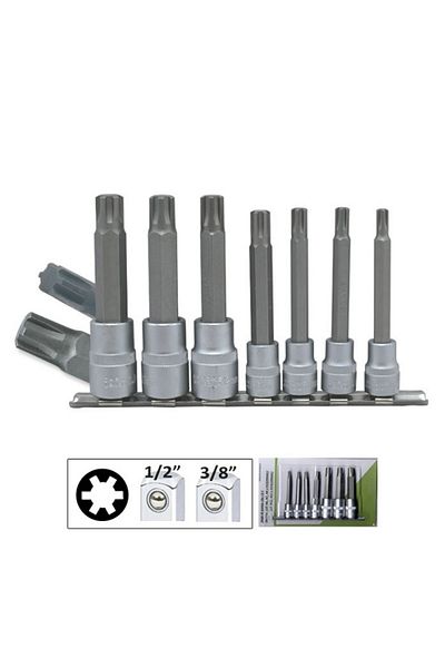 JBM SET CAPETE TUBULARE TORX RIBE JBM