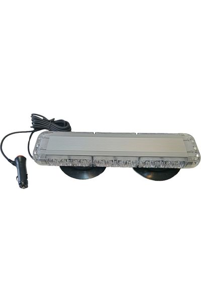CED AUTO TRADE Mini Ramp Beacon length 40 cm, LED, with magnet, 32 W, 12-24V orange color