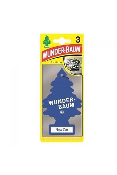 Wunder-Baum Set of 3 Car Air Fresheners Fir Wunder-Baum New Car