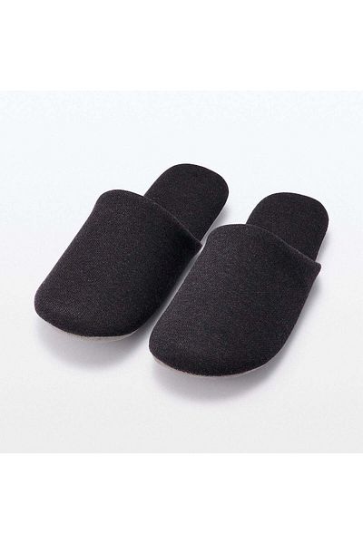 Muji نعال جيرسي محبوكة ناعمة قابلة للغسل
