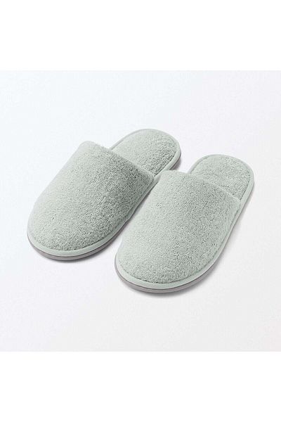 Muji Cotton Pile Slipper