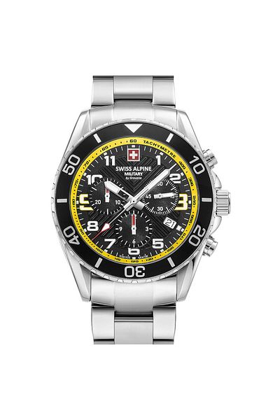 Swiss Alpine Military Mens Watch Swiss Military 7029.9138, Quartz, 42mm, 10ATM