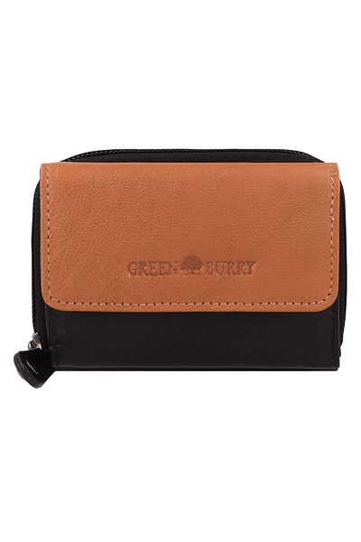 Greenburry Nappa Wallet RFID protection Leather 11 cm
