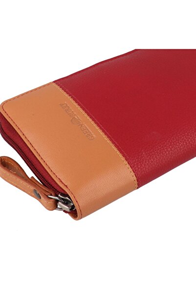 Greenburry Nappa Geldbörse RFID Schutz Leder 19.5 cm