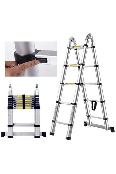 GENERAL Foldable Ladder with 3.8 Meter Height