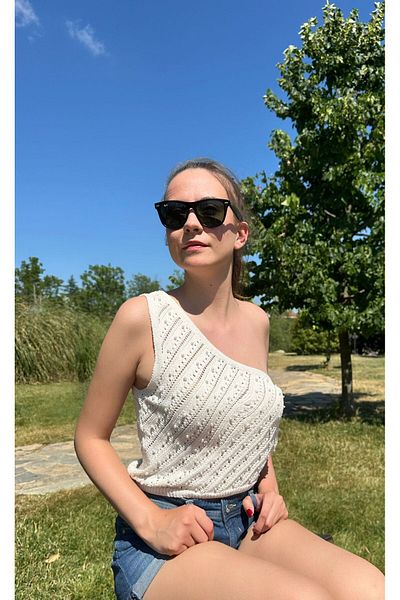 Sumain Design Pearl Ecru Knitwear Undershirt