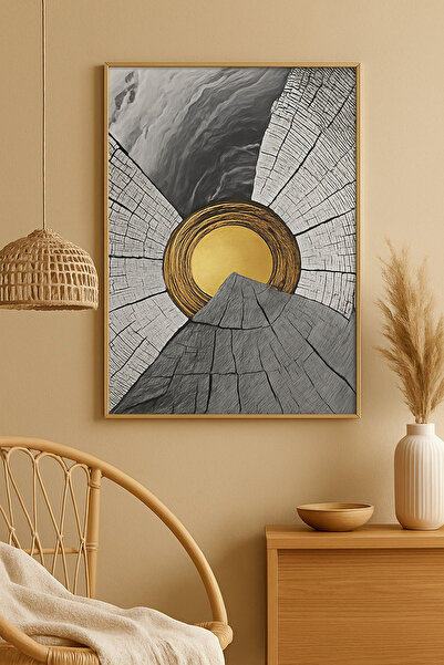 seninürünün Inima naturii - Pictură modernă unică cu imprimare a adevăratei c...