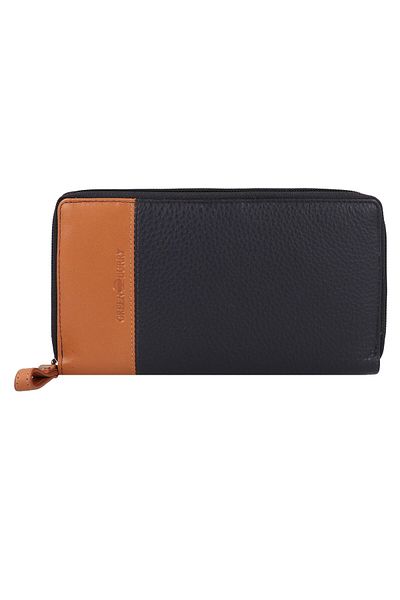 Greenburry Portofel Nappa din piele cu protecție RFID 19,5 cm