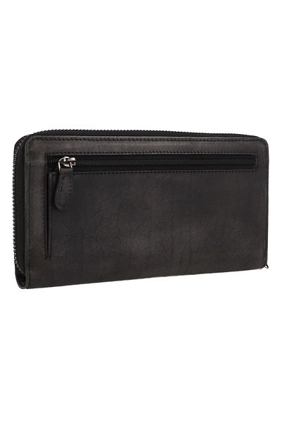 Greenburry Destressed Wallet RFID protection Leather 19 cm