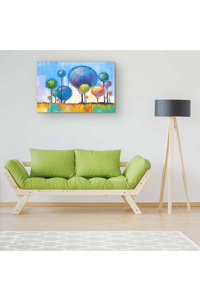 startonight Tablou DualView Startonight Pomi Colorati, 90 cm x 60 cm