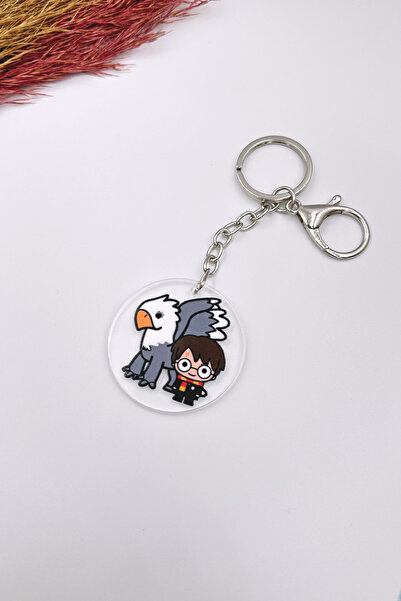 Lusida Design Harry Potter Ostrich Themed Keychain and Bag Ornament