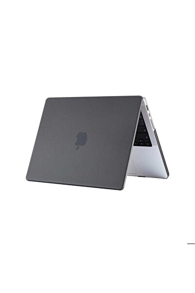 Megafox Teknoloji Macbook Pro 14.2 2023 A2779 съвместим калъф с дизайн от въглеродни влакна MSoft