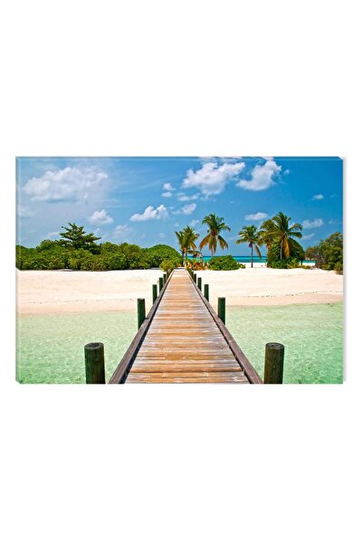 startonight Tablou DualView Startonight Pod pe Plaja, 80 x 120 cm