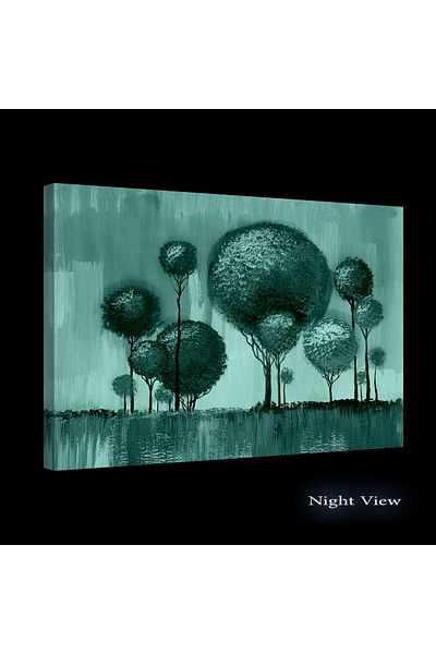 startonight Tablou DualView Startonight Pomi Colorati, 120 cm x 80 cm