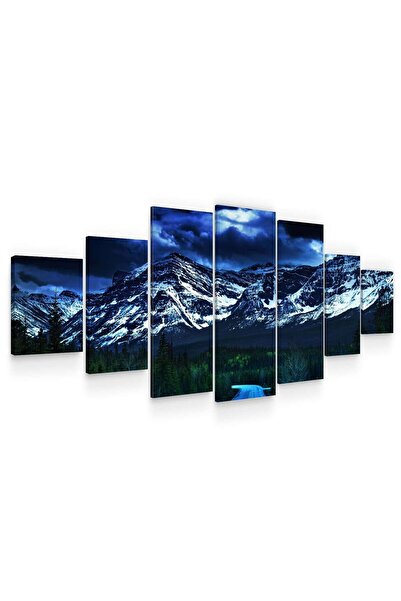 startonight Set Tablou DualView Startonight Drumul catre munti, 7 piese, 100 x 240 cm