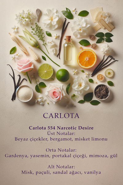 MATEO Carlota Royal Narcotic Desire 50ml. EDP No:554