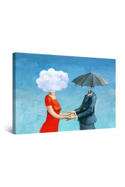 startonight Tablou DualView Startonight Metafora Dragostei, 90 cm x 60 cm