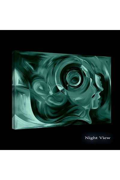 startonight Tablou DualView Startonight Complesiti de ganduri, 80 cm x 120 cm